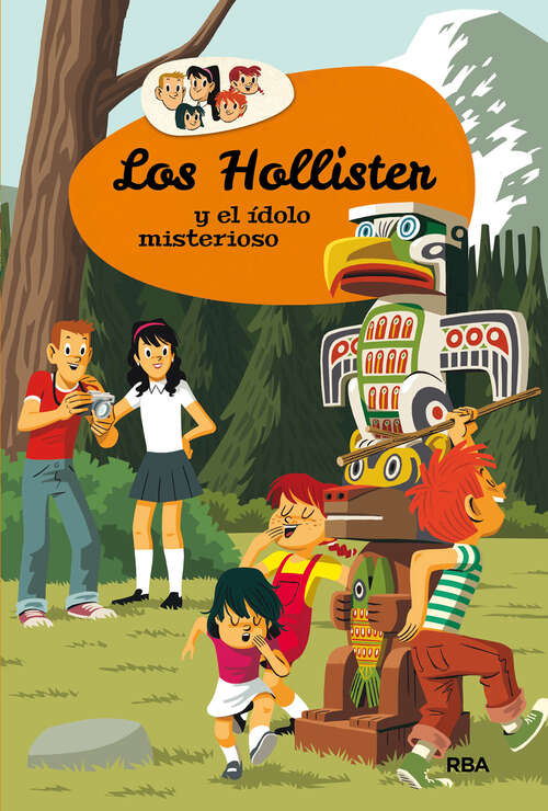 Book cover of Los Hollister y el ídolo misterioso (Los Hollister: Volumen 5)