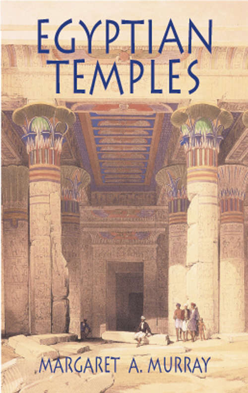 Book cover of Egyptian Temples