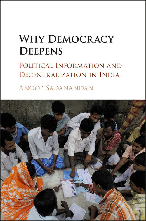 Book cover of Why Democracy Deepens