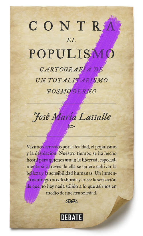 Book cover of Contra el populismo