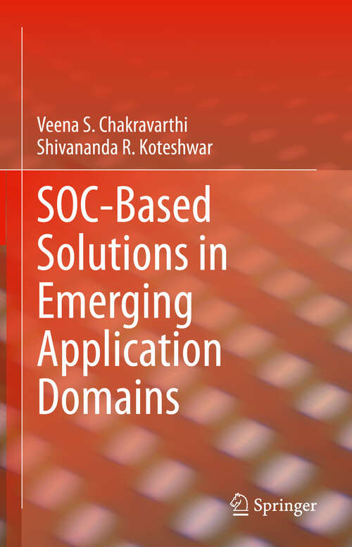 Book cover of SOC-Based Solutions in Emerging Application Domains