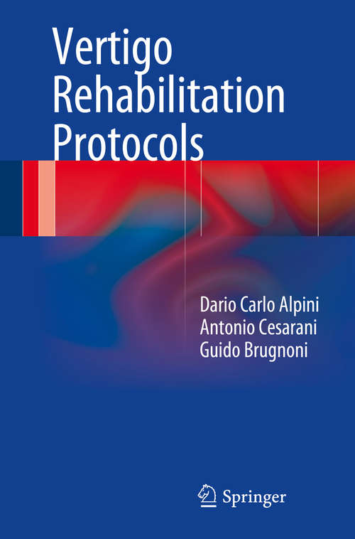 Book cover of Vertigo Rehabilitation Protocols