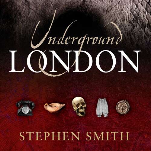 Book cover of Underground London: Travels Beneath the City Streets