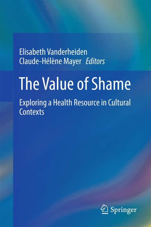 Book cover of The Value of Shame