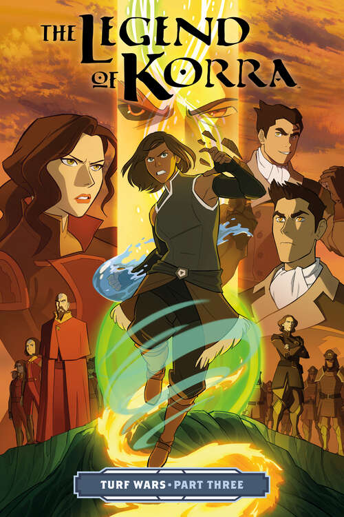Book cover of The Legend of Korra: Turf Wars Part Three