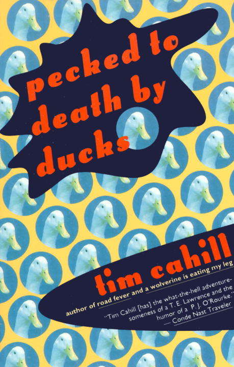 Book cover of Pecked to Death by Ducks