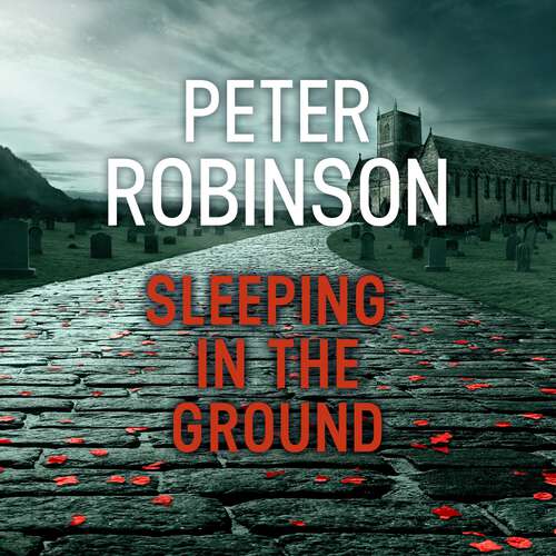 Book cover of Sleeping in the Ground: DCI Banks 24