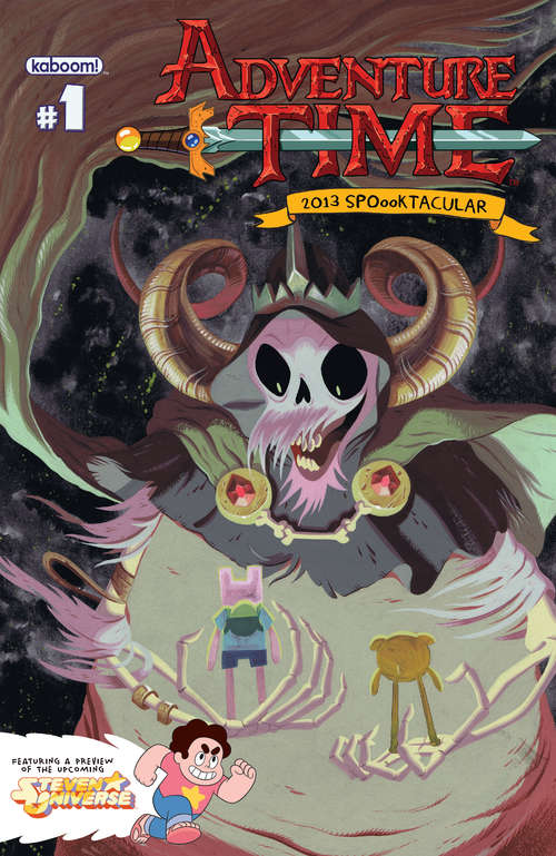 Book cover of Adventure Time 2013 Spoooktacular (Planet of the Apes #1)