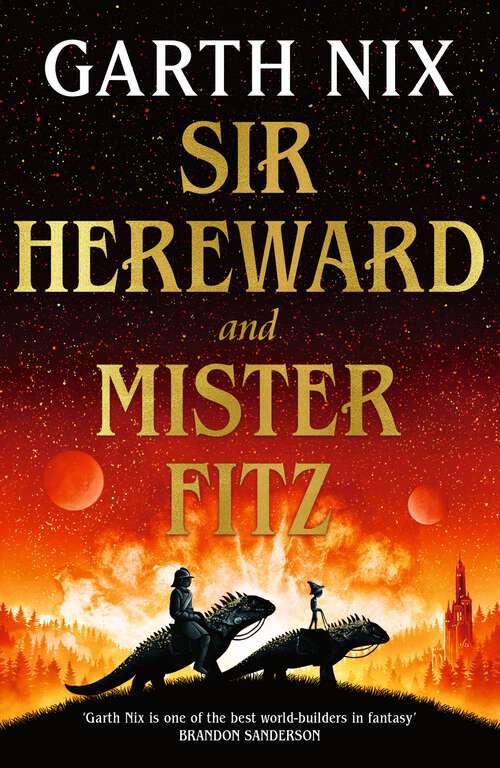 Book cover of Sir Hereward and Mister Fitz: Stories of the Witch Knight and the Puppet Sorcerer