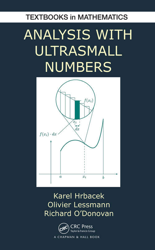 Book cover of Analysis with Ultrasmall Numbers (1) (Textbooks in Mathematics)