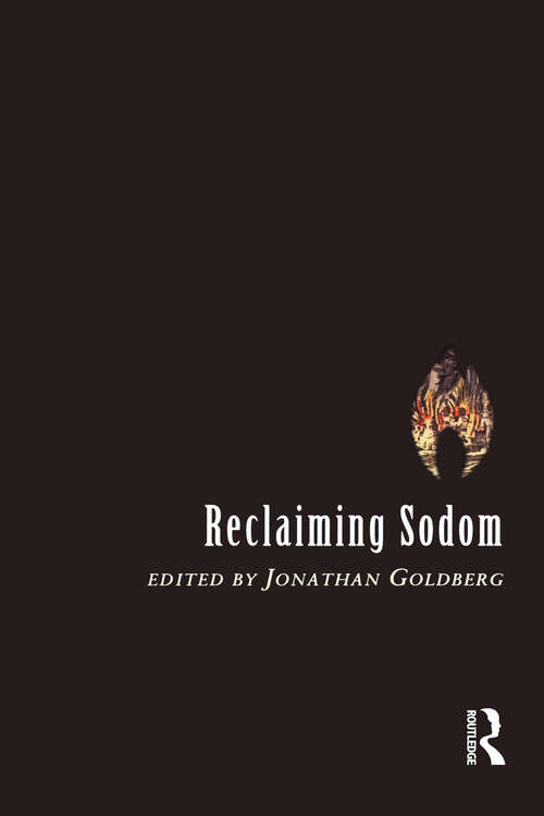 Book cover of Reclaiming Sodom