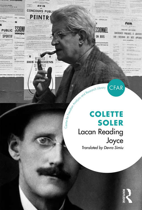 Book cover of Lacan Reading Joyce (The Centre for Freudian Analysis and Research Library (CFAR))