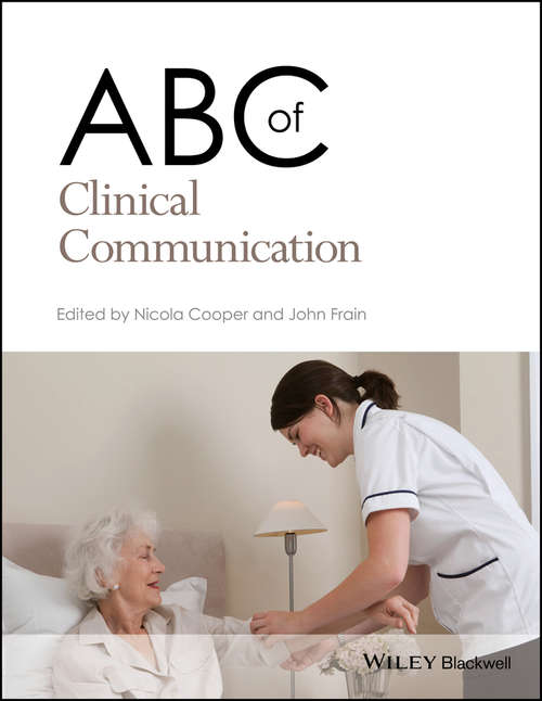 Book cover of ABC of Clinical Communication