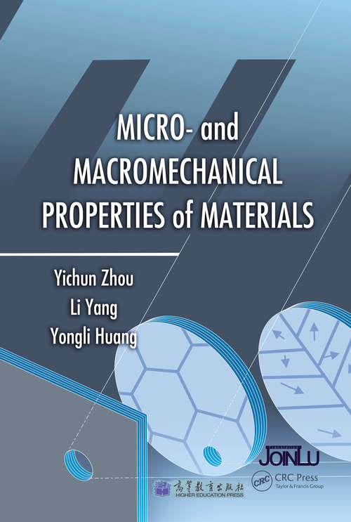 Book cover of Micro- and Macromechanical Properties of Materials (ISSN)