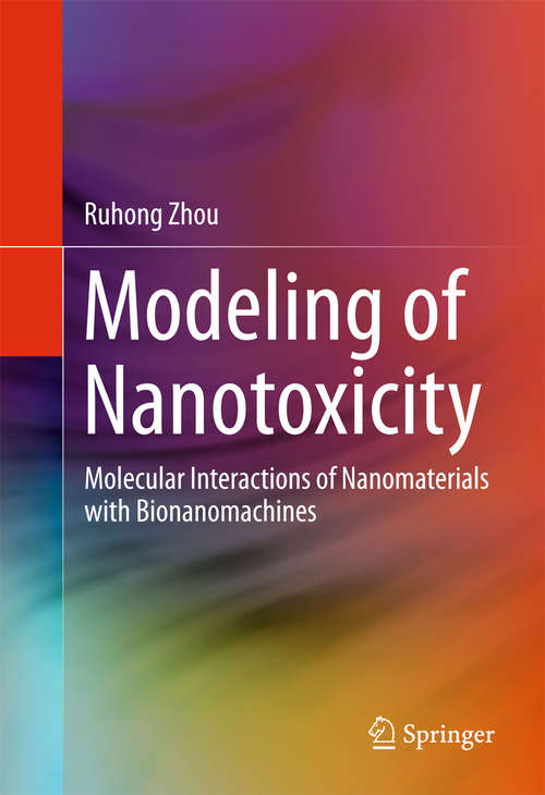 Book cover of Modeling of Nanotoxicity