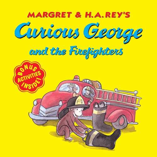 Book cover of Curious George and the Firefighters