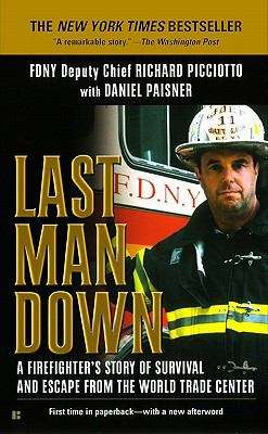 Book cover of Last Man Down: A Firefighter's Story of Survival and Escape from the World Trade Center