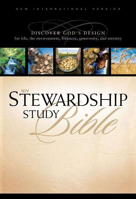 Book cover of NIV Stewardship Study Bible