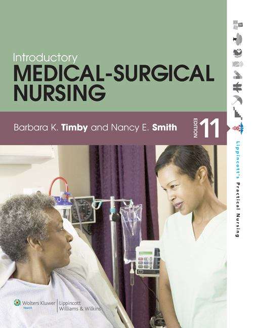 Book cover of Introductory Medical-Surgical Nursing (Eleventh Edition)