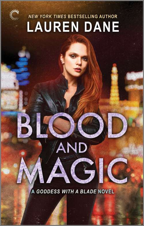 Book cover of Blood and Magic (Goddess with a Blade #8)