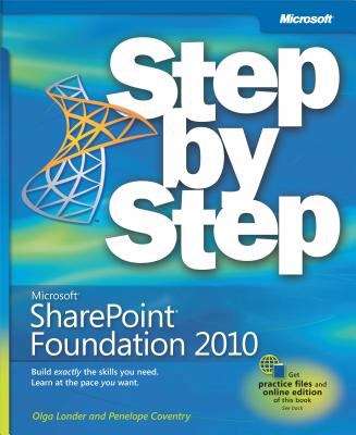 Book cover of Microsoft® SharePoint® Foundation 2010 Step by Step