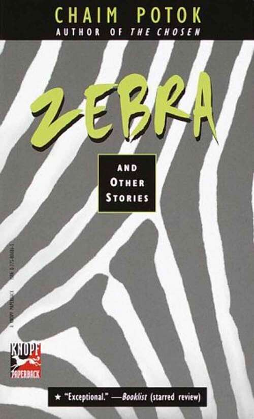 Book cover of Zebra and Other Stories