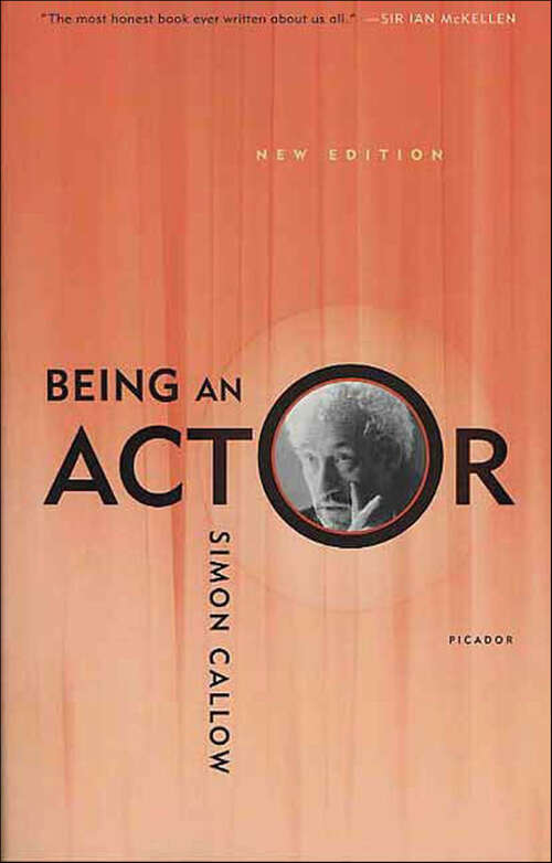 Book cover of Being an Actor