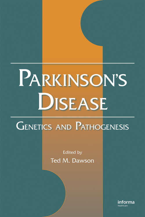 Book cover of Parkinson's Disease: Genetics and Pathogenesis