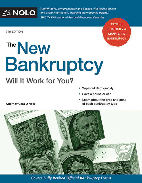 Book cover of New Bankruptcy, The: Will It Work for You?
