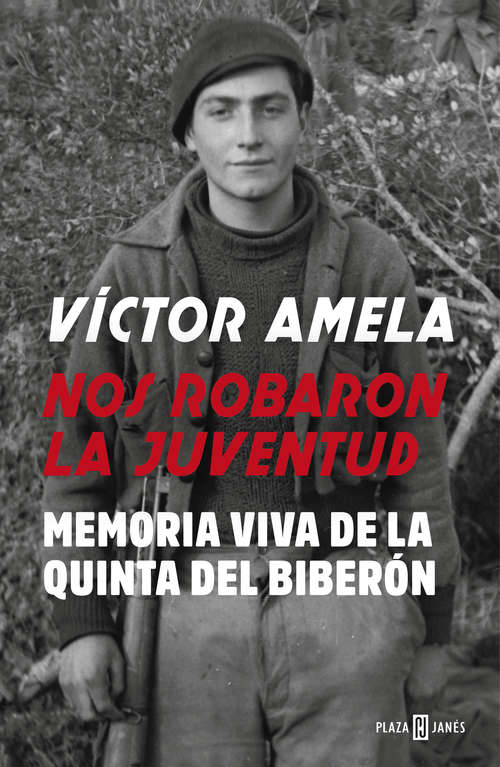 Book cover of Nos robaron la juventud: Memoria viva de la Quinta del biberón