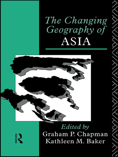 Book cover of The Changing Geography of Asia