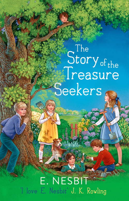 Book cover of The Story of the Treasure Seekers: Large Print (The Bastable Series)
