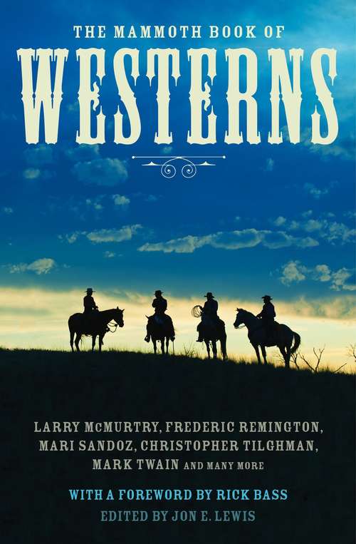 Book cover of The Mammoth Book of Westerns (The Mammoth Bks.)