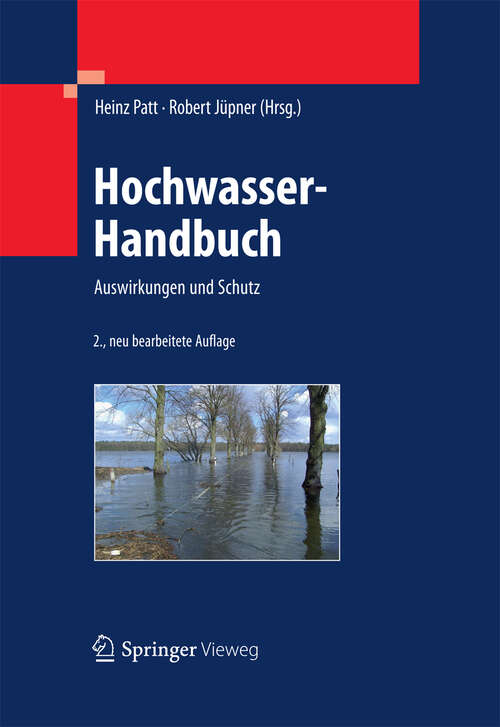 Book cover of Hochwasser-Handbuch