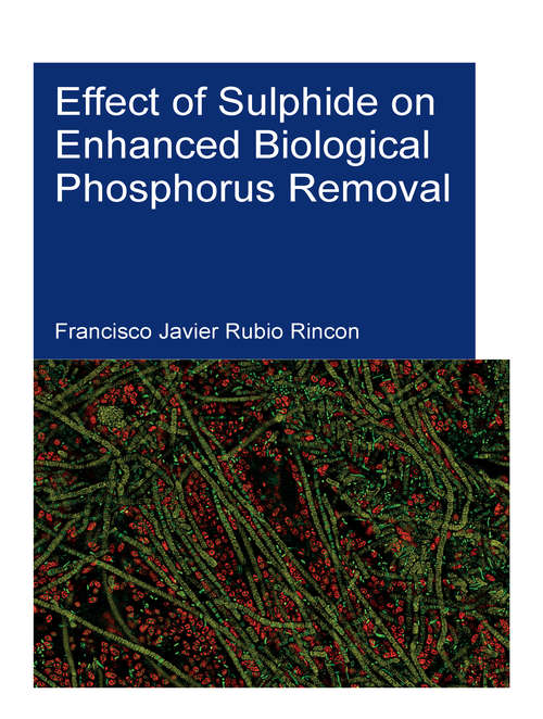 Book cover of Effect of Sulphide on Enhanced Biological Phosphorus Removal: The Wolfram Language in the Real World (IHE Delft PhD Thesis Series)