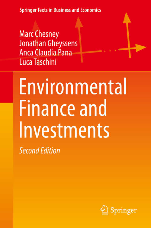 Book cover of Environmental Finance and Investments