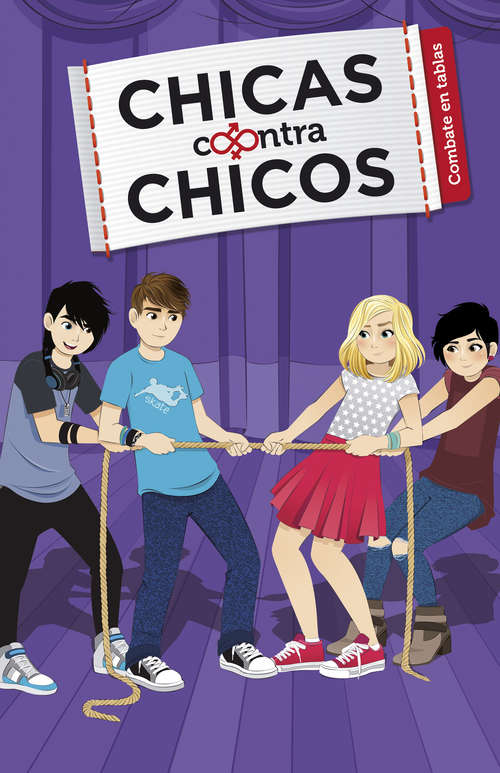 Book cover of Combate en tablas (Chicas contra Chicos #3)