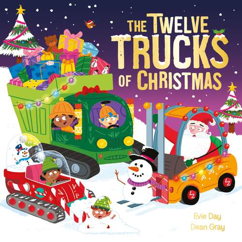 Book cover of The Twelve Trucks of Christmas