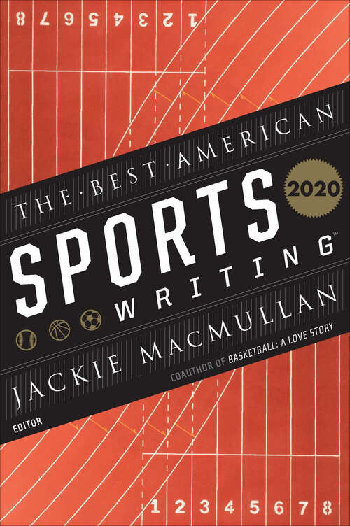 Book cover of The Best American Sports Writing 2020 (The Best American Series)
