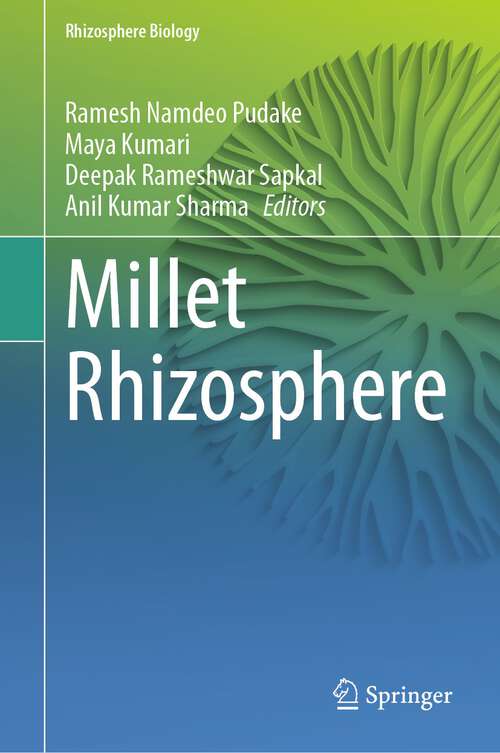 Book cover of Millet Rhizosphere (1st ed. 2023) (Rhizosphere Biology)