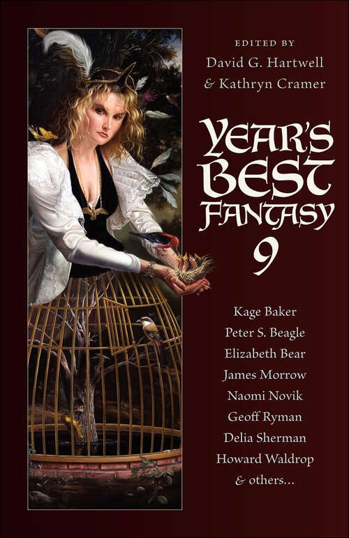 Book cover of Year's Best Fantasy 9 (Year's Best Fantasy)