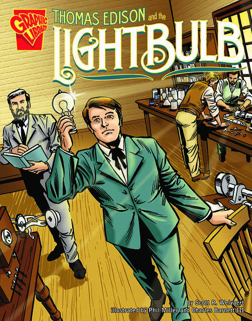 Book cover of Thomas Edison and the Lightbulb