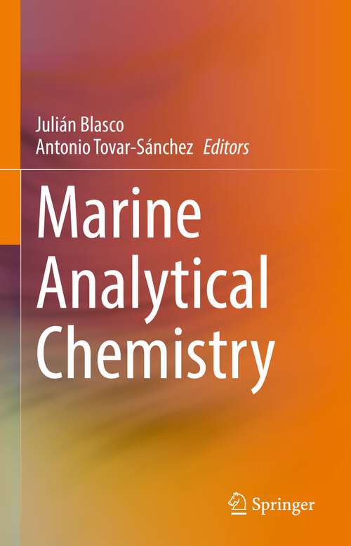 Book cover of Marine Analytical Chemistry (1st ed. 2023)