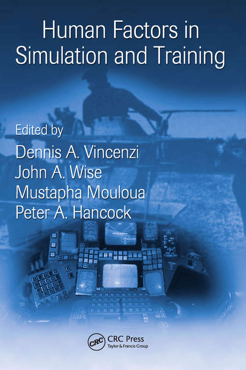Book cover of Human Factors in Simulation and Training