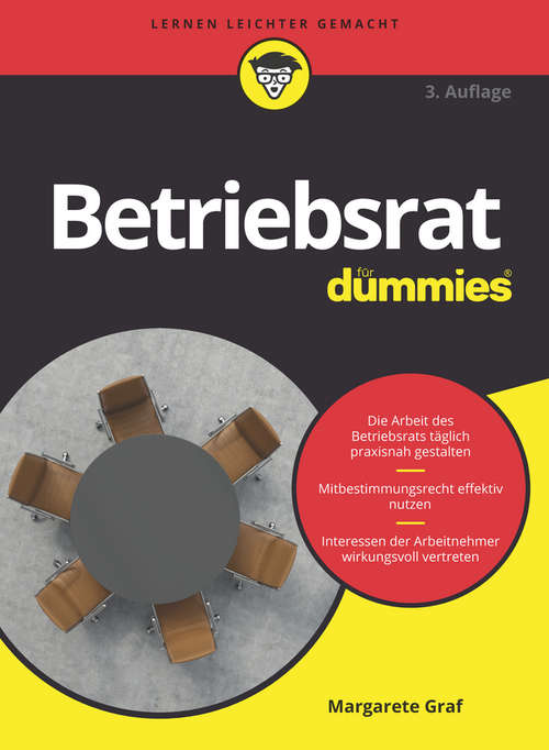 Book cover of Betriebsrat für Dummies (3. Auflage) (Für Dummies)