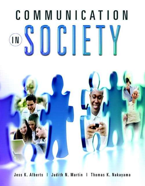 Book cover of Communication in Society