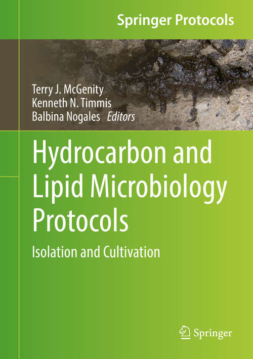 Book cover of Hydrocarbon and Lipid Microbiology Protocols