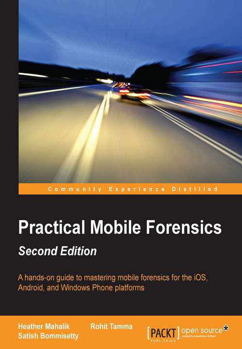 Book cover of Practical Mobile Forensics - Second Edition (2)