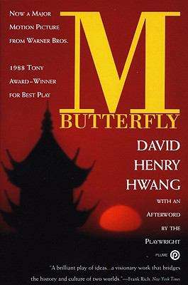 Book cover of M. Butterfly