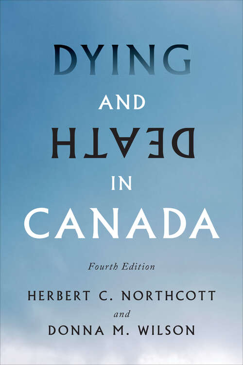 Book cover of Dying and Death in Canada, Fourth Edition (4th Edition)